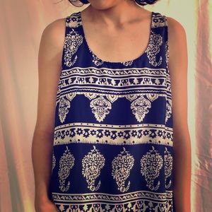 Umgee Palate Print Top